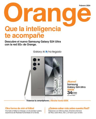 Catálogo Orange en Xirivella | Que la inteligencia te acompañe | 5/2/2024 - 29/2/2024