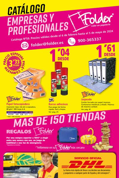 Ofertas de Libros y Papelerías en Torrejón | Catálogo Folder de Folder | 7/2/2024 - 5/5/2024