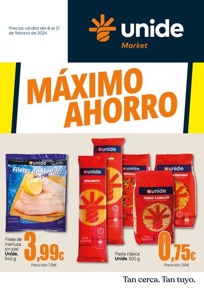 Catálogo Unide Market en Ávila | Máximo Ahorro | 8/2/2024 - 21/2/2024
