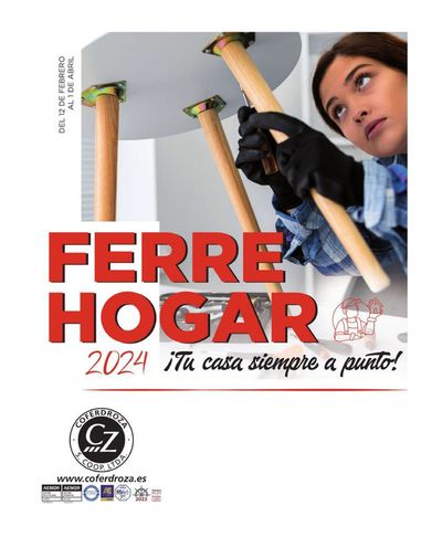 Ofertas de Jardín y Bricolaje en Zaragoza | Ferrehogar de Coferdroza | 12/2/2024 - 1/4/2024