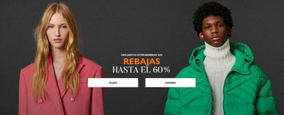 Ofertas de Ropa, Zapatos y Complementos en Lleida | Rebajas. Hasta el 60% de United Colors Of Benetton | 9/2/2024 - 29/2/2024
