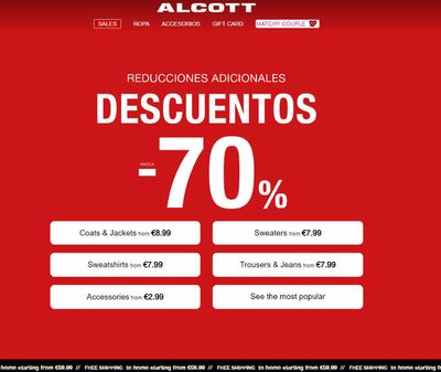 Catálogo Alcott | Hasta -70%  | 9/2/2024 - 29/2/2024