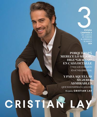 Ofertas de Perfumerías y Belleza en Valencia | Catálogo Cristian Lay de Cristian Lay | 12/2/2024 - 3/3/2024