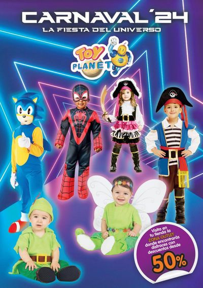 Ofertas de Juguetes y Bebés en Torrelavega | Carnaval'24 de Toy Planet | 13/2/2024 - 21/2/2024