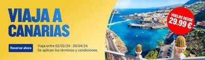 Catálogo Ryanair | Vuelos desde 29.99€ | 13/2/2024 - 30/4/2024