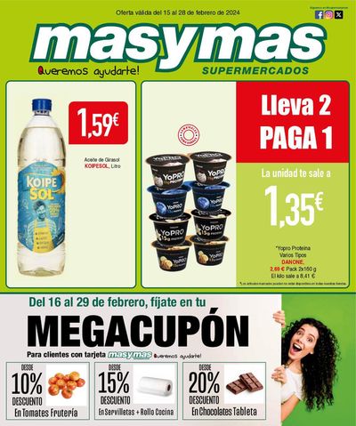 Catálogo Masymas | Folleto Masymas | 15/2/2024 - 28/2/2024