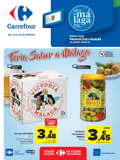 Catálogo Carrefour | ALIMENTOS DE MALAGA | 15/2/2024 - 29/2/2024