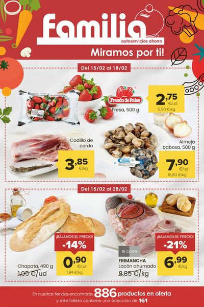 Ofertas de Hiper-Supermercados en Gijón | Miramos por ti! de Autoservicios Familia | 15/2/2024 - 28/2/2024
