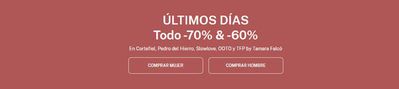 Ofertas de Ropa, Zapatos y Complementos en Mairena del Aljarafe | Últimos días. Todo -70% & -60% de Cortefiel | 14/2/2024 - 29/2/2024