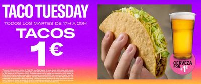 Catálogo Taco Bell | Tacos 1€ Tuesday | 14/2/2024 - 15/3/2024