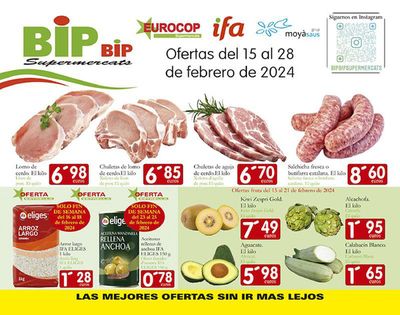 Catálogo Supermercados Bip Bip | Ofertes Bip Bip | 15/2/2024 - 28/2/2024