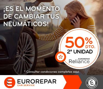 Ofertas de Coches, Motos y Recambios en Lucena | ¡Es el momento de cambiar tus neumáticos! de Eurorepar Car Service | 16/2/2024 - 31/3/2024