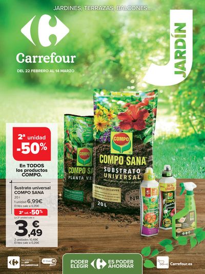 Ofertas de Hiper-Supermercados en Vecindario | JARDIN de Carrefour | 22/2/2024 - 13/3/2024