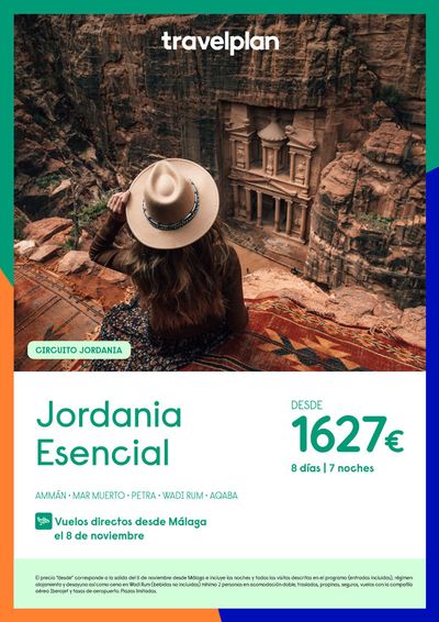 Ofertas de Viajes en Vecindario | Travelplan Jordania Esencial  de Travelplan | 20/2/2024 - 31/3/2024