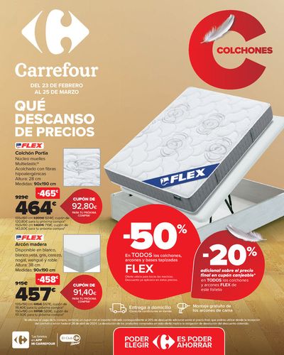 Catálogo Carrefour | COLCHONES | 23/2/2024 - 25/3/2024