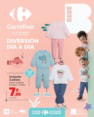 Ofertas de Hiper-Supermercados en Ceuta | BEBE (Pañales, alimentación, sillas, ropa y accesorios) de Carrefour | 23/2/2024 - 21/3/2024