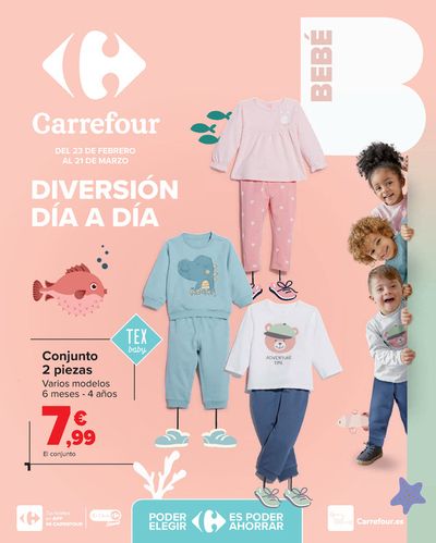 Catálogo Carrefour en Telde |  BEBE (Pañales, alimentación, sillas, ropa y accesorios) | 23/2/2024 - 21/3/2024