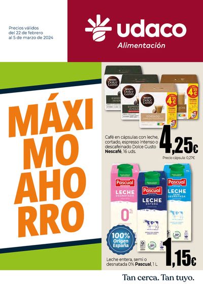 Catálogo UDACO en Alcoi | Máximo Ahorro | 22/2/2024 - 5/3/2024
