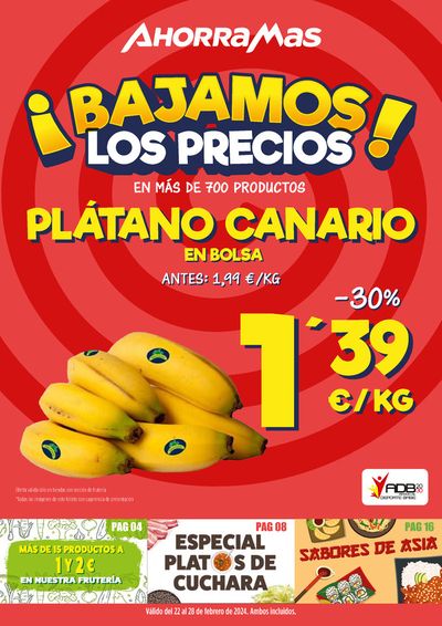 Catálogo Ahorramas en Rivas-Vaciamadrid | ¡Bajamos los precios! | 22/2/2024 - 28/2/2024