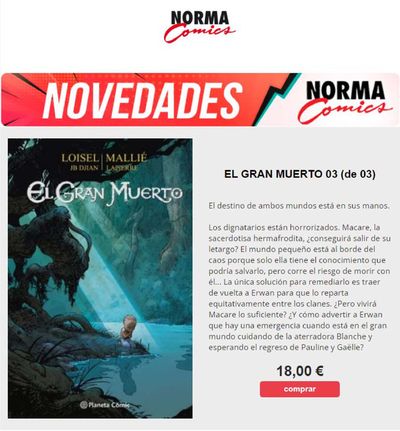 Catálogo Norma Comics | Promoción  | 23/2/2024 - 29/2/2024