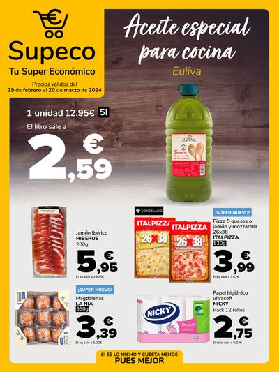 Ofertas de Hiper-Supermercados en Arganda del Rey | Supeco, tu Súper económico de Supeco | 29/2/2024 - 20/3/2024