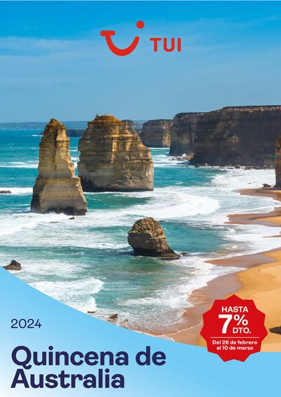 Ofertas de Viajes en Rubí | Quincena de Australia de Tui Travel PLC | 26/2/2024 - 10/3/2024