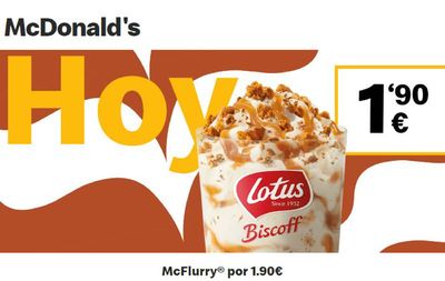 Catálogo McDonald's en Toledo | Hoy 1,90 € | 26/2/2024 - 29/2/2024