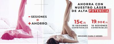 Ofertas de Perfumerías y Belleza en Lleida | Ahorra con nuestro láser de alta potencia de Centros Único | 26/2/2024 - 7/3/2024