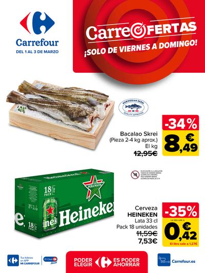 Catálogo Carrefour en Santa Brígida | CARREOFERTAS | 1/3/2024 - 3/3/2024