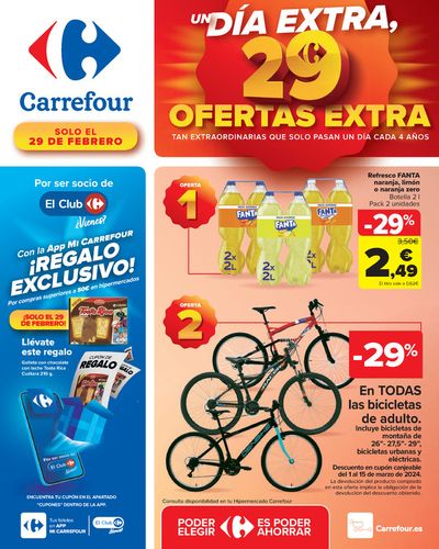 Ofertas de Hiper-Supermercados en Alcalá de Henares | OFERTAS ESPECIALES de Carrefour | 29/2/2024 - 29/2/2024