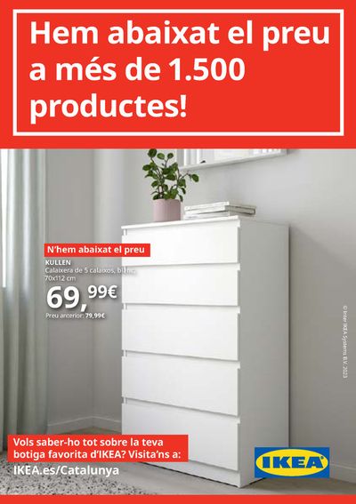 Catálogo IKEA en Mataró |  Hem abaixat el preu a més de 1.500 productes! | 1/3/2024 - 31/3/2024