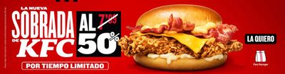 Ofertas de Restauración en Bilbao | Sobrada de KFC de KFC | 1/3/2024 - 15/3/2024