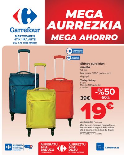 Catálogo Carrefour en Elgoibar | BAZAR- CASA HOGAR | 4/3/2024 - 11/3/2024