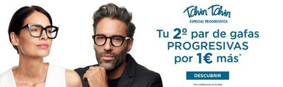 Ofertas de Salud y Ópticas en Viveiro | Tu 2a par de gafas Progresivas por 1€ más de Alain Afflelou | 1/3/2024 - 13/3/2024