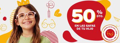 Ofertas de Salud y Ópticas en Sant Cugat del Vallès | 50% dto en las gafas de tu hijo de General Óptica | 1/3/2024 - 14/3/2024