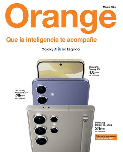 Catálogo Orange en Barcelona | Que la inteligencia te acompañe | 4/3/2024 - 31/3/2024
