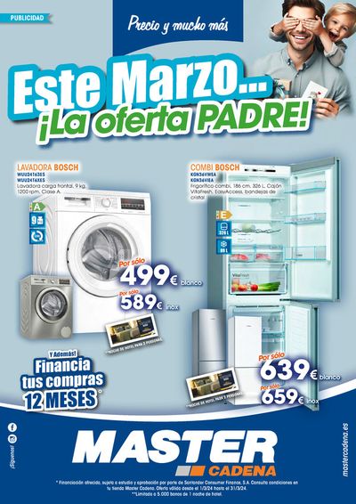 Catálogo Master Cadena en La Felguera | Este Marzo... ¡La oferta PADRE! | 6/3/2024 - 31/3/2024