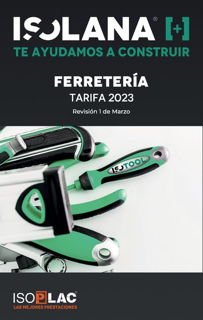 Catálogo Isolana en Atarfe | Ferretería – Isolana 2023 | 6/3/2024 - 31/3/2024
