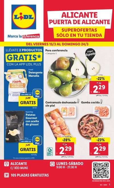 Catálogo Lidl | Super ofertas sólo en tu tienda | 15/3/2024 - 24/3/2024