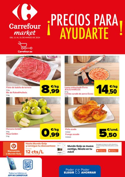 Catálogo Carrefour Market | ¡Precios para ayudarte! | 11/3/2024 - 31/3/2024