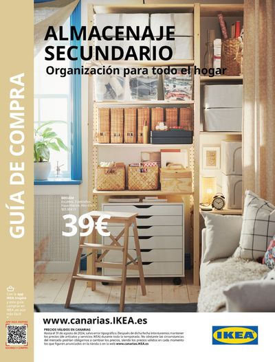 Catálogo IKEA en Las Chafiras | IKEA Catálogo Almacenaje secundario | 13/3/2024 - 31/8/2024