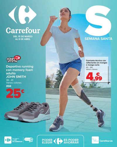 Catálogo Carrefour en Puerto de la Cruz | SEMANA SANTA (Deporte, textil y bicicletas) | 15/3/2024 - 8/4/2024