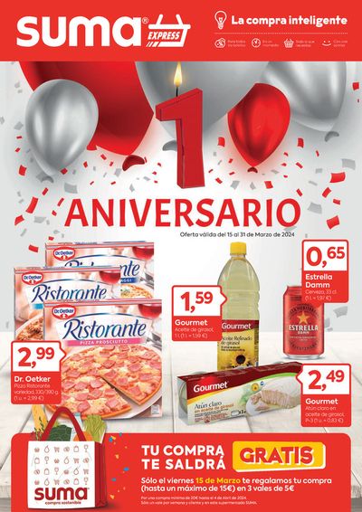Catálogo Suma Supermercados en Palma de Mallorca | Oferta válida del 15 al 31 de Marzo de 2024 | 15/3/2024 - 31/3/2024