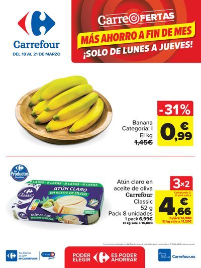 Ofertas de Hiper-Supermercados en San Sebastián de los Reyes | CARREOFERTAS de Carrefour | 18/3/2024 - 21/3/2024