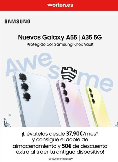 Catálogo Worten en Las Palmas de Gran Canaria | Promoción de Samsung | 15/3/2024 - 1/11/2025