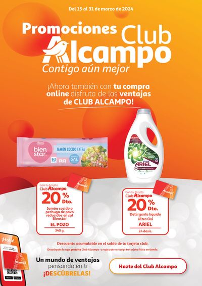 Catálogo Alcampo en Salou | Promociones Club Alcampo contigo aún mejor  | 15/3/2024 - 31/3/2024