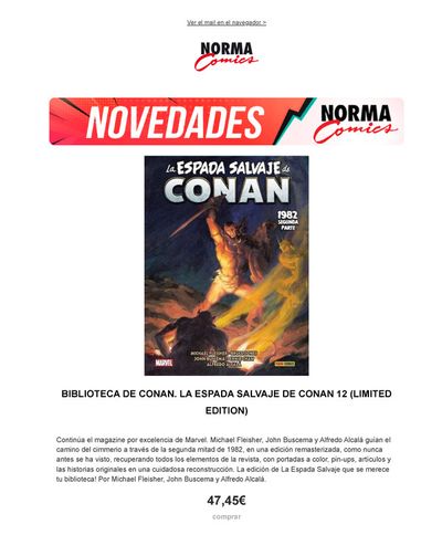 Catálogo Norma Comics en Barcelona | ¡Novedades para todos los gustos! | 15/3/2024 - 31/3/2024