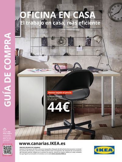 Ofertas de Hogar y Muebles en Santa Cruz de la Palma | IKEA Catálogo Oficina en casa de IKEA | 18/3/2024 - 31/8/2024