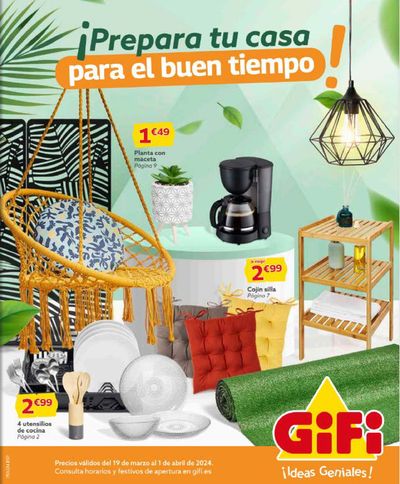 Catálogo GiFi en Valencia | Del 19 de marzo al 1 de abril | 19/3/2024 - 1/4/2024