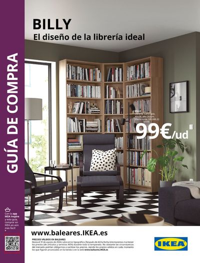 Catálogo IKEA en Ibiza | IKEA Catálogo BILLY Baleares | 18/3/2024 - 31/8/2024